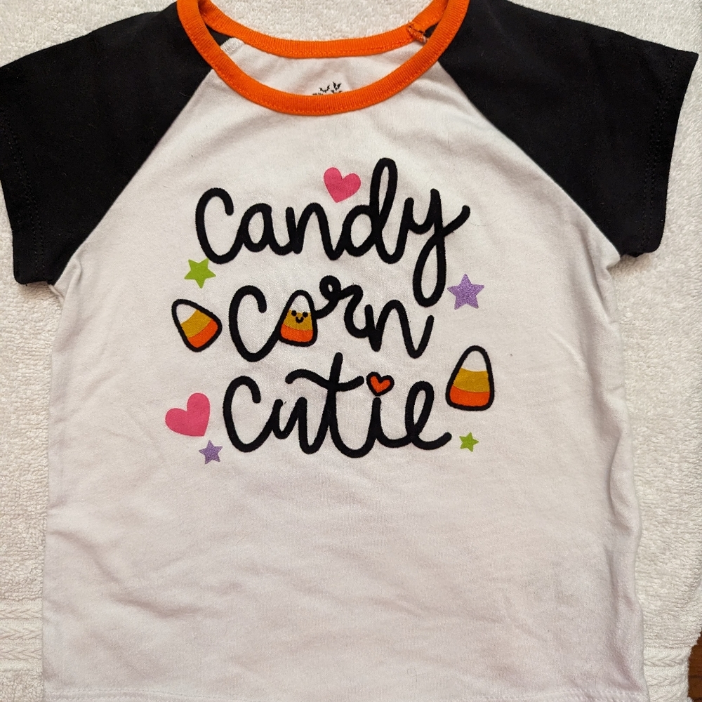 Toddler Girls Halloween shirt